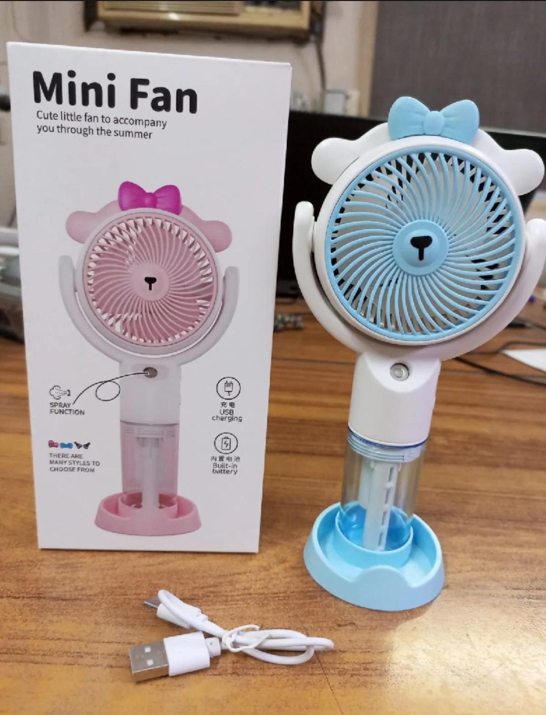 Cute Mini Rechargeable Handheld Fan