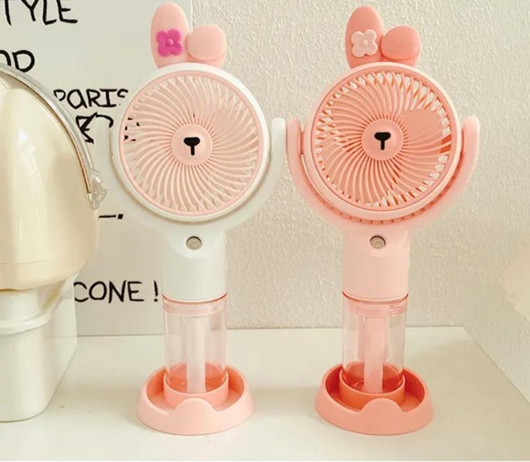 Cute Mini Rechargeable Handheld Fan