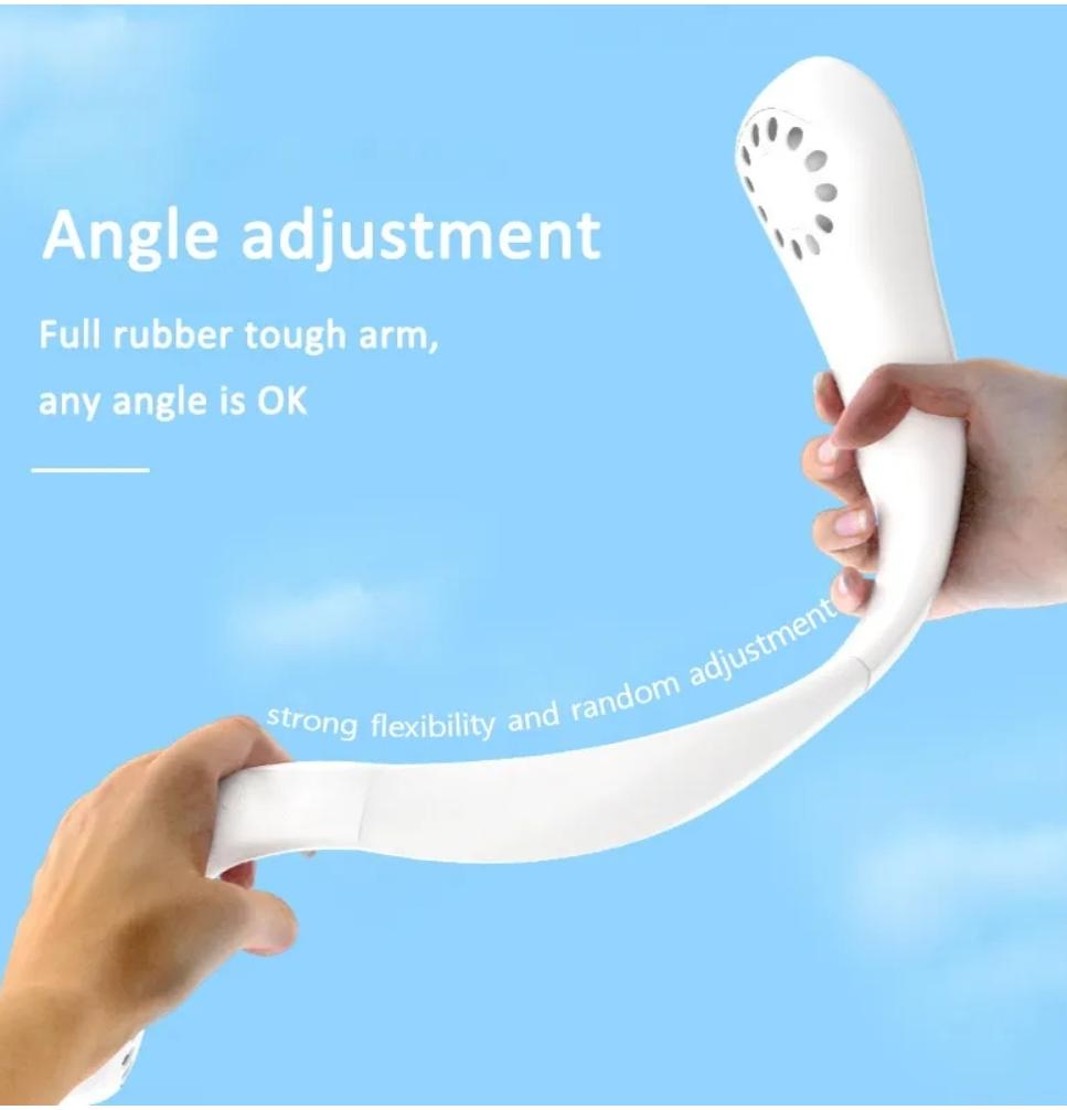 Portable Rechargeable Neck Fan